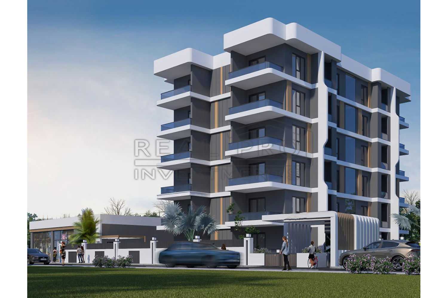 Nieuwe twee-slaapkamer appartementen in Antalya Altıntaş, mogelijk