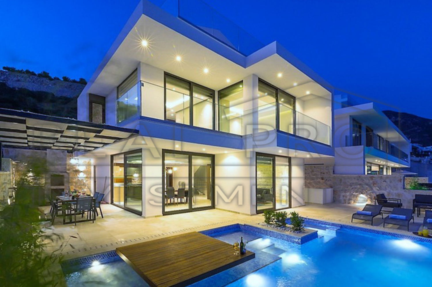 Ultra Luxury Modern Design Villa In Kalkan With Stunning Views