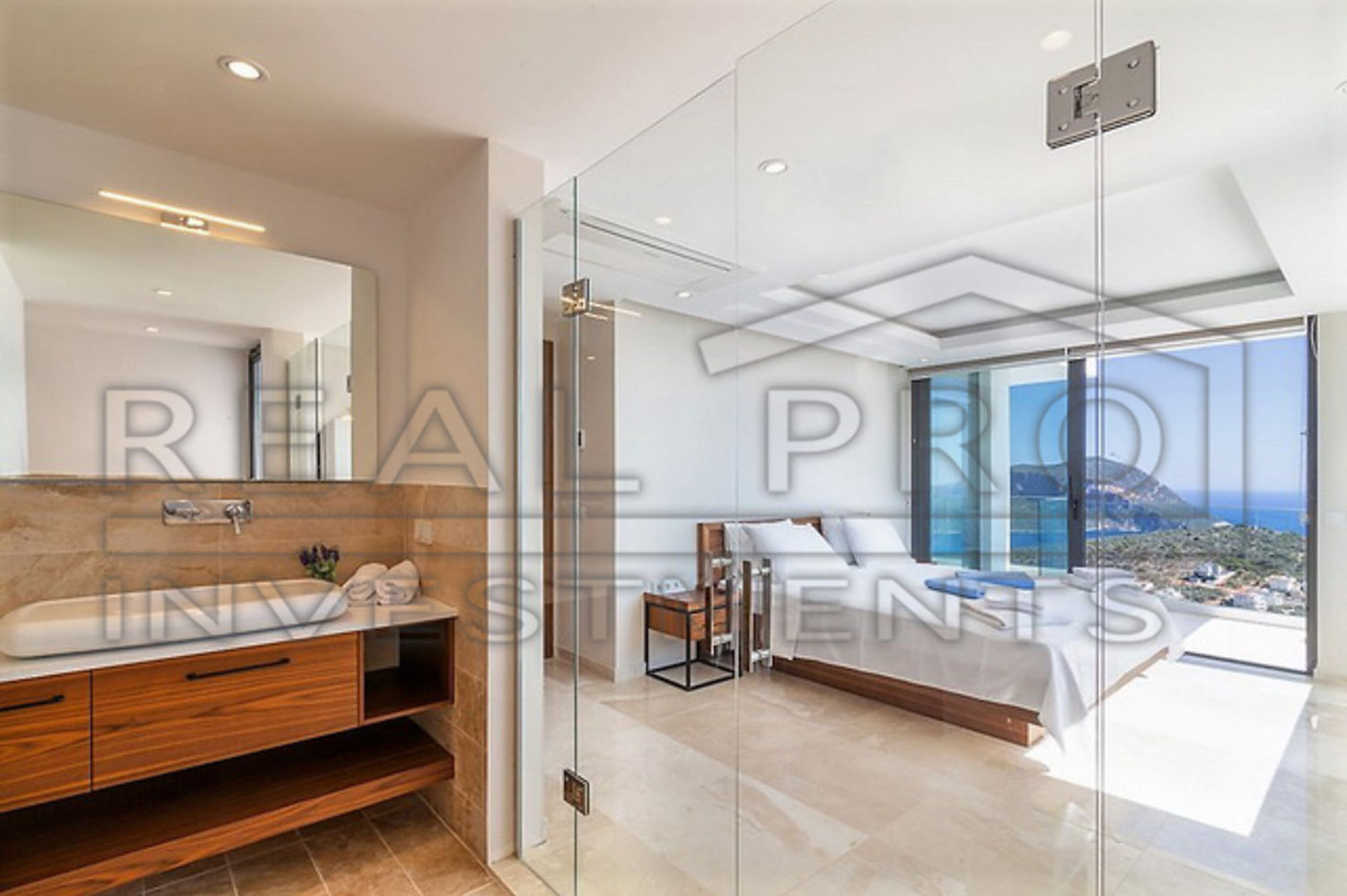 Ultra Luxury modern design villa in Kalkan with stunning views