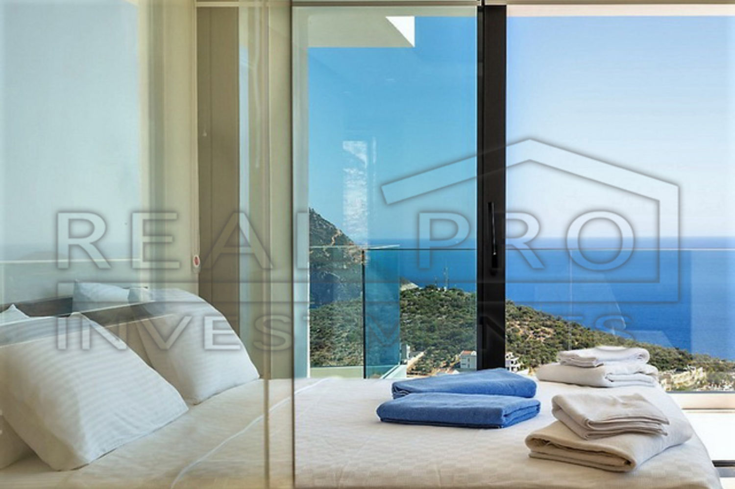 Ultra Luxury modern design villa in Kalkan with stunning views