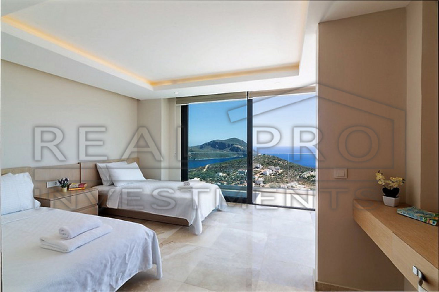Ultra Luxury modern design villa in Kalkan with stunning views