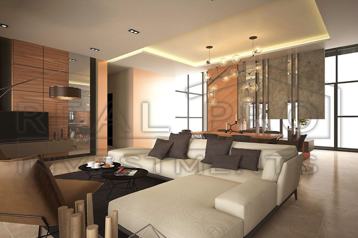 Nieuwe moderne design villa's met mooi zeezicht te koop in Yalıkavak ...